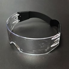 画像1: LED Luminous Glasses 光るサイバーゴーグル サングラス (1)