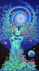 画像1: SPACE TRIBEバティック 1.2m × 2m「Nature's Embrace」 (1)