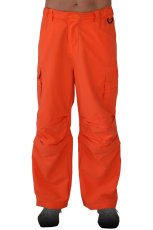 画像3: SPACE TRIBE - メンズ 2WAY パンツ Cyber Pants（UV Orange） (3)