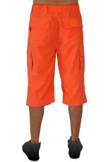 画像7: SPACE TRIBE - メンズ 2WAY パンツ Cyber Pants（UV Orange） (7)