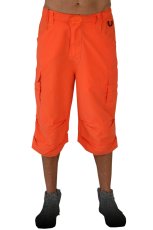 画像6: SPACE TRIBE - メンズ 2WAY パンツ Cyber Pants（UV Orange） (6)