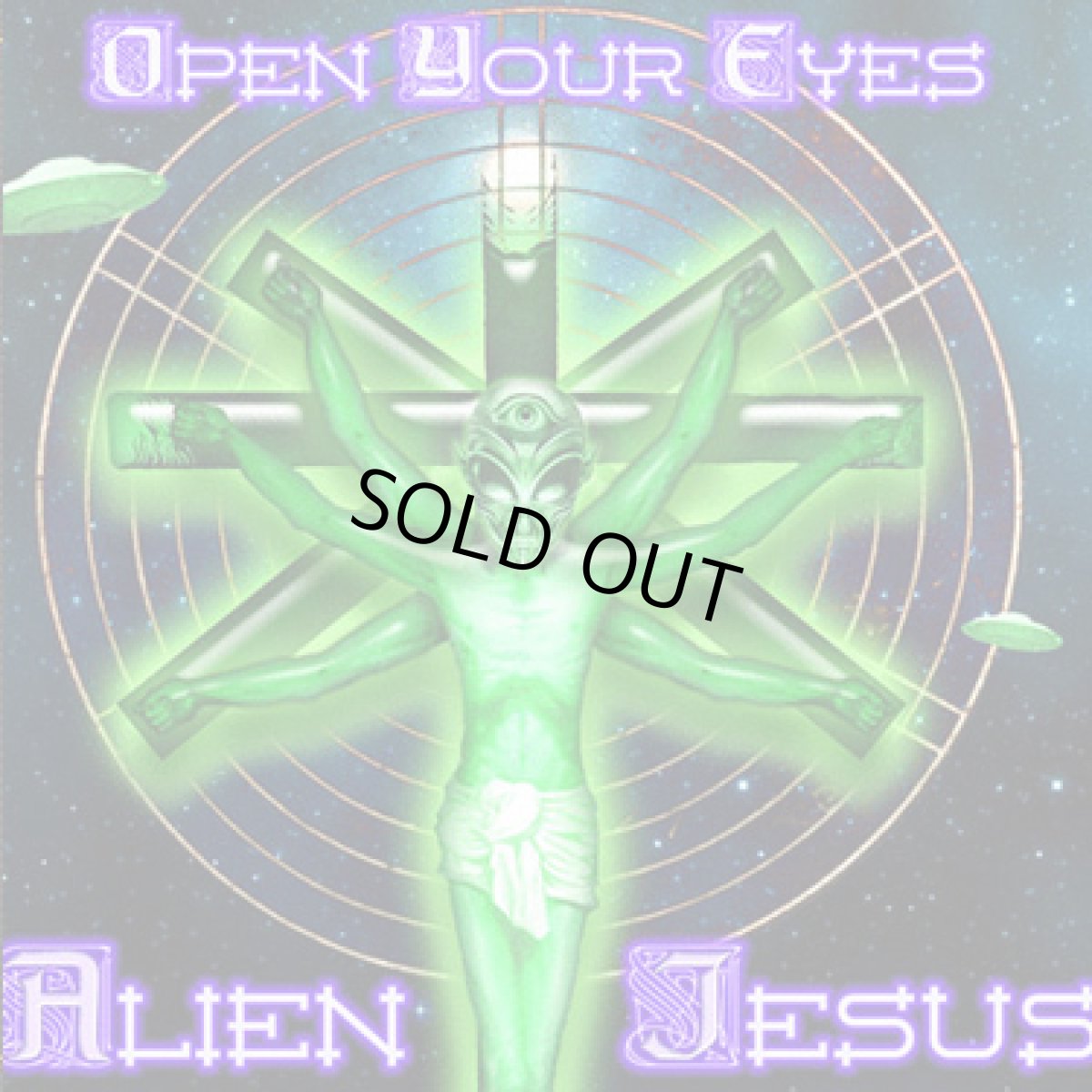 画像1: CD「Alien Jesus（Space Tribe ＆ GMS） / Open Your Eyes」 (1)