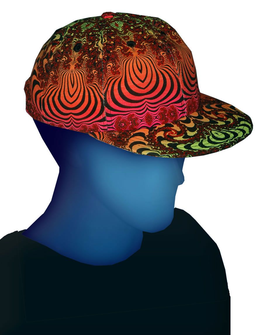 SPACE TRIBE - Spaceball Cap キャップ「Rainbow Fractal」